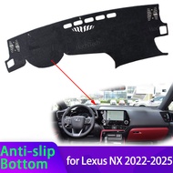 For Lexus NX AZ20 NX200 NX250 NX260 NX350 NX350h 2022-2025 Anti-Slip Dashboard Cover Protective Pad 