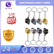 GANTUNGAN Turbo Keychain Turbo Car KeychainKeychain Keychain