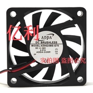 Taiwan ADDA AD0624MS-G70 24V 0.07A Chassis 6010 6cm Silent Cooling Fan