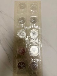 加拿大 楓葉 .9999銀幣 1盎司 (原廠密封包裝) 10個；1 oz Canada Sealed Maple .9999 Silver Coin x 10 Coins