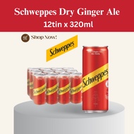 Schweppes Ginger Ale 12cans x 320ml (Thick Bubble Wrap)