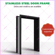 Stainless Steel Door Set Door Frame Window Frame Aluminum Alloy Frame Rose Gold Custom