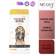 SINCERE DOG GOLD 13KG + 1KG