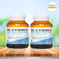 Blackmores bio zinc a chelate (pack2) 90 เม็ด แบลคมอร์ส ไบโอ ซิงค์ เอ คีเลต