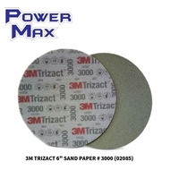1 PCS of 3M 02085 Trizact 6" Sand Paper # 3000
