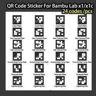 For Bambu Lab X1c QR Code Bambu Lab X1c Acessories Carbon Bundle PEI Plate for Bambulab X1c Pei Stic