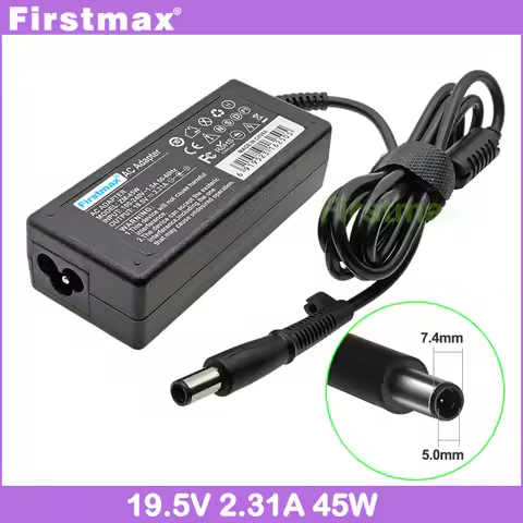 45W Laptop Power Supply 19.5V 2.31A AC Adapter for HP EliteBook 720 725 G1 820 825 G1 Revolve 830 Ta