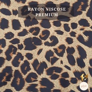 Kain Rayon Viscose Premium FAMAS (100% Rayon) - Macan