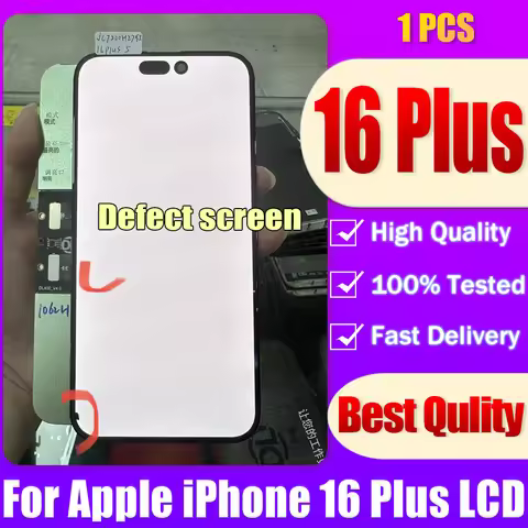 Defect 6.7" LCD For iPhone 16 Plus Lcd Touch Screen Digitizer Assembly For iPhone 16Plus A3290, A308