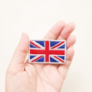 COUNTRY FLAG EMBROIDERY PATCH UNITED KINGDOM FLAG EMBROIDERED BADGE/ INTERNATIONAL FLAG IRON PATCH/