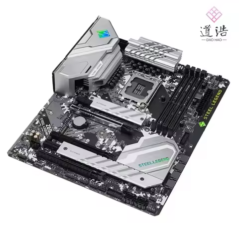 128GB HDMI LGA 1700 DDR4 ATX Z690 Mainboard For Asrock Z690 STEEL LEGEND Motherboard 100% Tested Ful