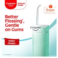 【READY STOCK)】Colgate Portable Water Flosser Rechargeable, Water Resistant (IPX7) (Green)