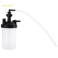 weroyal Humidifier Water Bottle &amp; Tubing Connector for Oxygen Concentrator 8-in Height