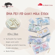 [🇸🇬SG STOCK] Xian Sen Yuan DHA Pet Freeze Dried Goat Milk Stick 45g Pet Snacks