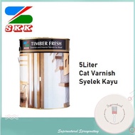 SKK Timber Fresh Wood Varnish 5L cat varnish untuk kayu syelek