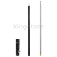 100W 20M-6M Band Shortwave Portable Antenna GP Antenna Vertical Tie Rod Antenna for HAM Radio