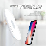 LDNIO PW1003 10000mAh Wireless charger USB Li-Polymer Slim Powerbank with output port For Xiaomi iPhone Mobile Phone