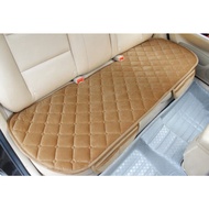 Premium 3 in 1 Car Seat Cover Front & Rear Back Cushion Velvet Silk Interior Kusyen Carseat Kereta C