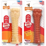 Nylabone Power Chew (for X-Large/Souper Dogs) Textured Femur Bone Chew Toy - Bacon Flavor - (up to 5