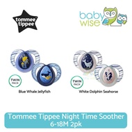 Babies // Tommee Tippee Night Time Soother 6-18M- Empeng Bayi