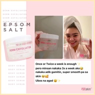 ✉ ▦ ☬ RYX SKIN DERM EXFOLIATOR EPSOM SALT BODY SCRUB