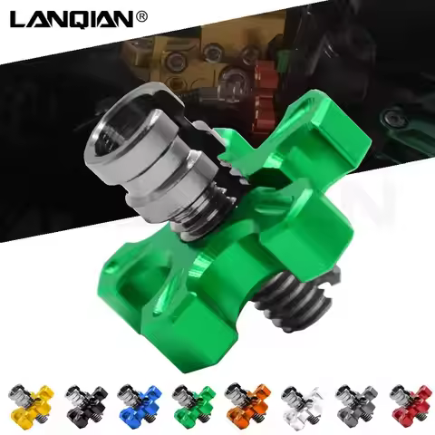M8 M10 Motorcycle Clutch Cable Wire Adjuster For Kawasaki KX KLX KDX 65 85 100 125 150 250 450 F R S