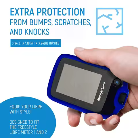 High Grade Silicone That Fits Perfectly Case Compatible for Freestyle Libre Reader,Suit Freestyle Li