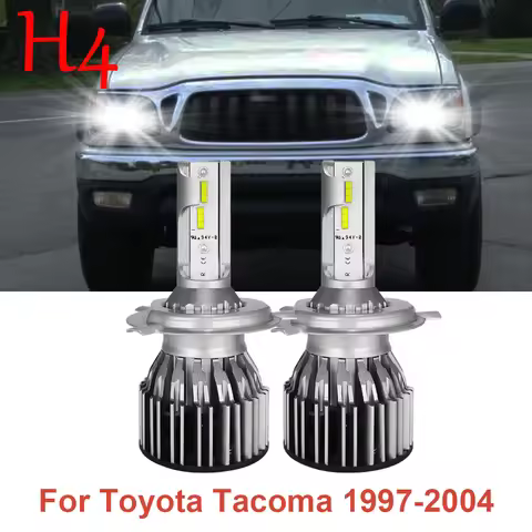2x Bright LED Headlight Conversion Kit Bulbs H4 9003 Hi/Lo Beam Lamps for Toyota Tacoma 1997 1998 19