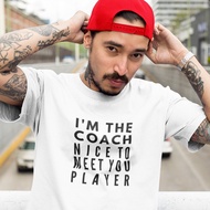 T Shirt Men Funny Cool T Shirt Customized Baju T Shirt Lelaki I'm The Coach