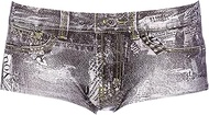 Hello Denim Jeans NEWS Women's Boxer Shorts, Black, GF, black (black 19-3911tcx)