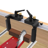 Miter Track Stop - Woodworking T Slot Track Sliding Stopper Miter Flip Limiter for Saw Table Router 
