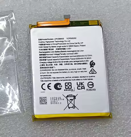 LPN388405 Battery 4200mah 3.85V for Nokia X30 5G mobile phone High Quality battery