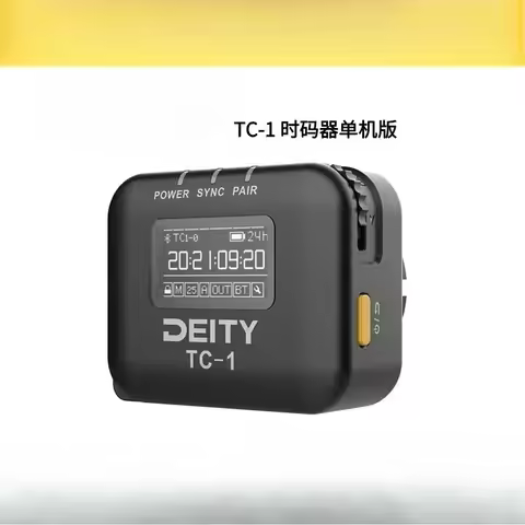 for DEITY TC1 TC-1 KIT Wireless Timecode Box Generator Microphone Time Coder Mic for Video Recording