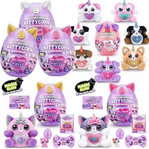 rainbocorns kittycorn surprise series 2 Cat Egg Magic Heart Toys Cute Collectible Plush Toys