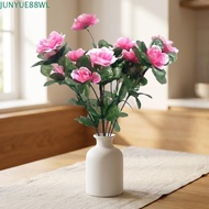 JUNYUE88WL Artificial Azalea Flowers Branches, Fake Flowers Simulation Plant Simulation Azalea Flora