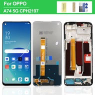 6.5 For OPPO A74 5G LCD Display Touch Screen Digitizer Assembly Replacement For OPPO A74 5G CPH2197