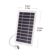 Photovoltaic USB Solar Charger 5V2W3W6W8W10W Solar Flexible Power Generator Soft Panel Charger Mobil