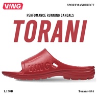 VING รุ่น TORANI รองเท้าแตะวิ่งแบบสวม - สีแดงลาวา Lava Red (Torani-แดง)