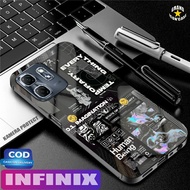 Latest glass Softcase FOR Infinix Hot 50i Smart 9 Trendy CAMERA PROTECT Latest - GC08 - Latest Infin