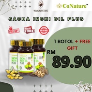[ORIGINAL HQ] SACHA INCHI OIL PLUS DARI CO NATURE KAYA DENGAN OMEGA 3,6,9, TINGKATKAN IMUN DAN VITAM