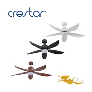 Crestar ValueAir 5Blades Ceiling Fan 48' / 55' with LED Light & Remote Control