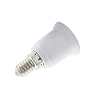 10pcs/lot E14-E27 Lamp Holder Converter Socket, Lamp Holder Adapter Light Bulb Plug Extender Good Qu
