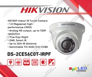 Hikvision DS-2CE56C0T-IRPF 1MP 720P Dome Analog Infrared CCTV Camera