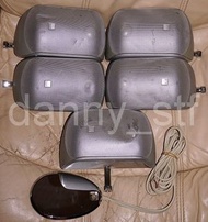 B&W Bowers and Wilkins M1 M-1 銀色 Hi-Fi級 衛星喇叭 五個 原值總值過萬 (連一個原裝底座) 角度可調較作天空聲道 Dolby Atmos