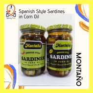Montaño Spanish Style Sardines in Corn Oil (Hot/Mild Hot)