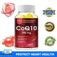 CoQ10 300 Mg Supports Heart Health Provides Energy To Support Joint Health Antioxidant Supplement 12