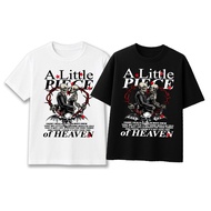 UNISEX DISTRO BLACK AND WHITE T-SHIRT AVENDGED T-SHIRT Little a7x/a Men's and women's t-shirt