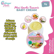 Garlic Tumeric Baby Balm Cahaya Mata 6g Garlic Balm | Garlic Oil Balm Turmeric Baby Cough Cold