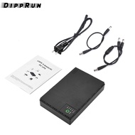 Dipprun sl3400 talentcell DC 12V/9V/5V đầu ra mini UPS Bộ lưu trữ điện DỰ PHÒNG 18650 27000mAh 98wh