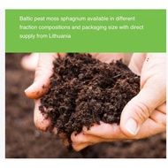 Premium Lithuanian peat moss. gardening Sphagnum peat moss (SPM) Around 1.7kg /8 liter. good for orc